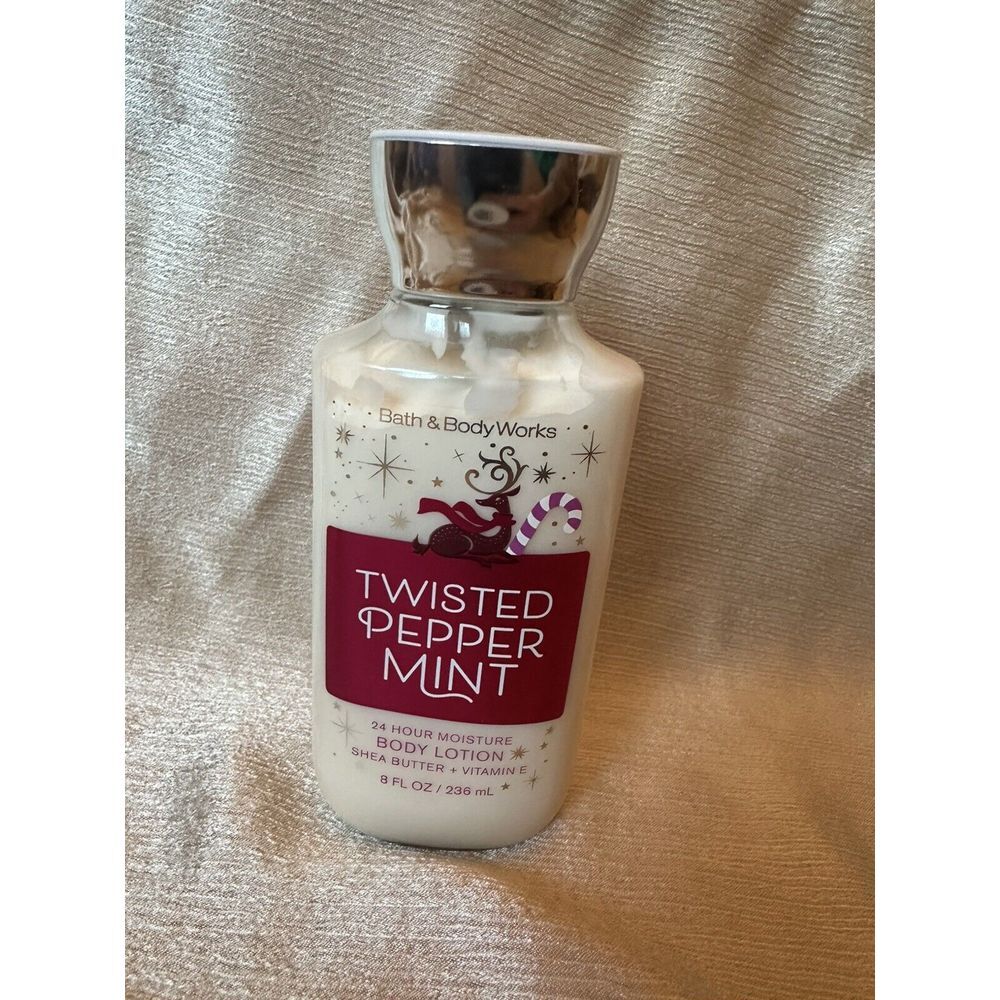 Bath and Body Works Twisted Peppermint Body‎ Lotion 8 fl. oz